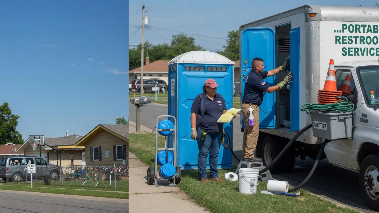 Portable Toilet Rental in Linn, TX near me